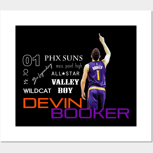 Devin Booker Wall Art by LunaPapi